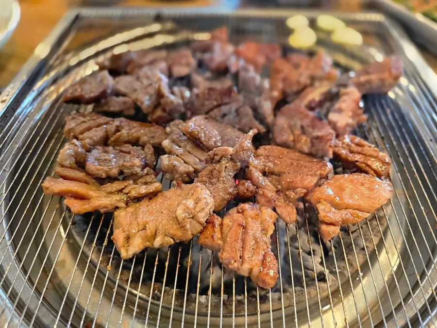 가을 나들이 겸 찾은 아산 둔포 일품참숯갈비 방문 사진