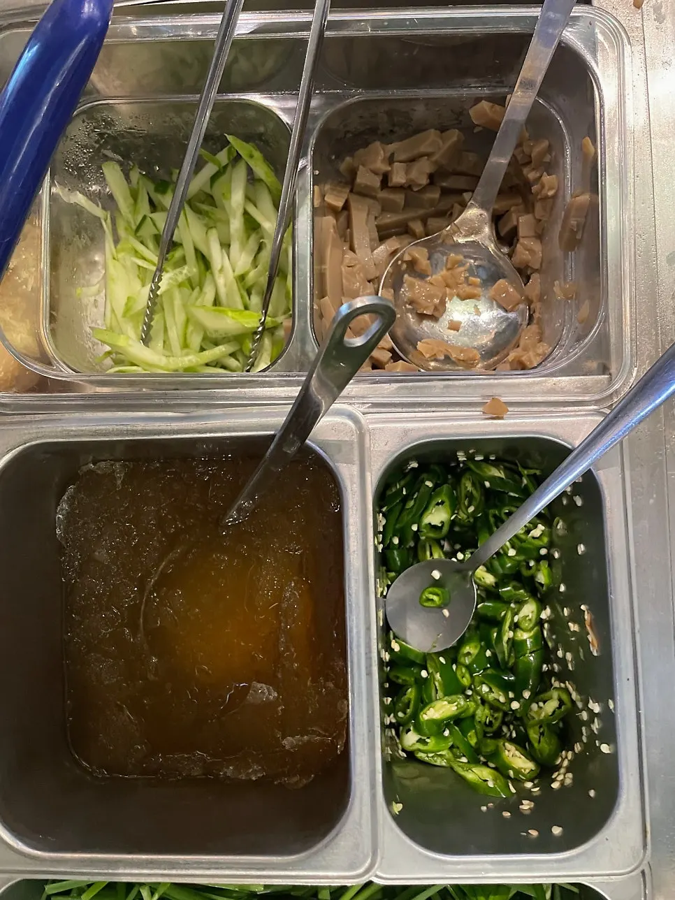 Liver and tripe served free at Ilpum Gopchang