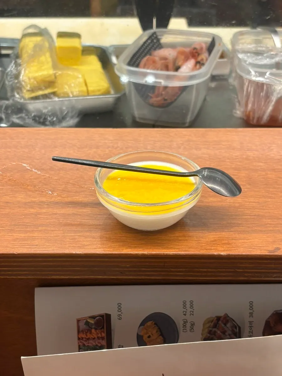 Sweet tamago dish