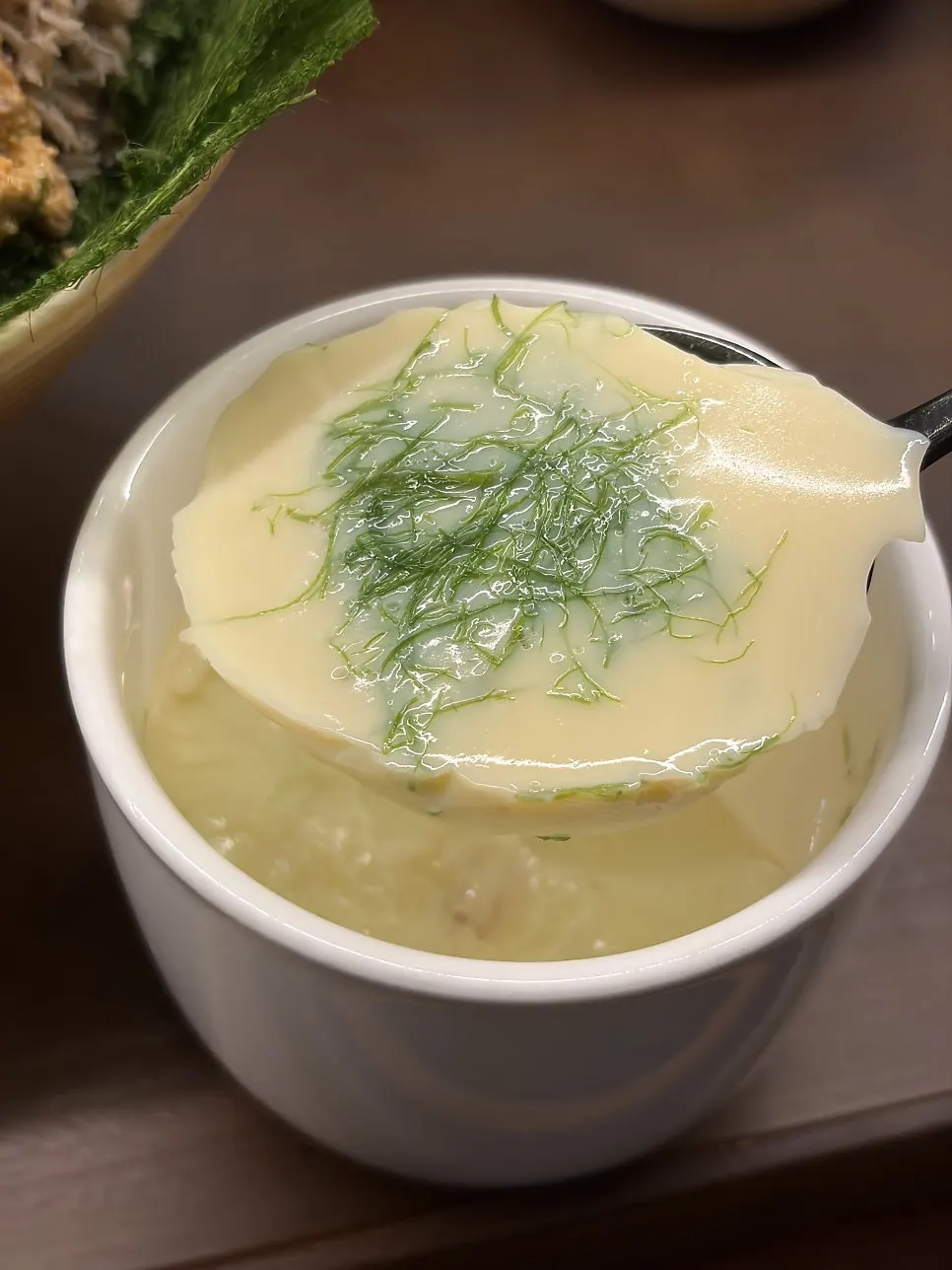 메인 메뉴보다 먼저 나온 차완무시