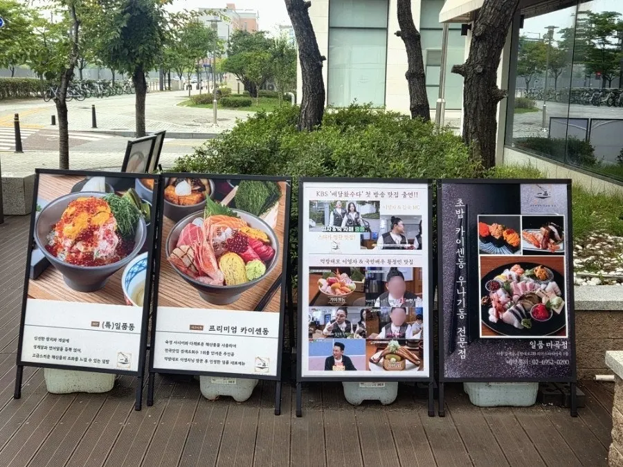 Premium kaisendon piled high with seafood