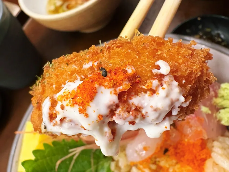 겉바속촉 게살크림고로케
