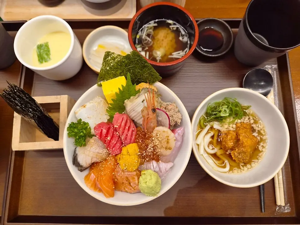 Premium kaisendon set at Ilpum Magok