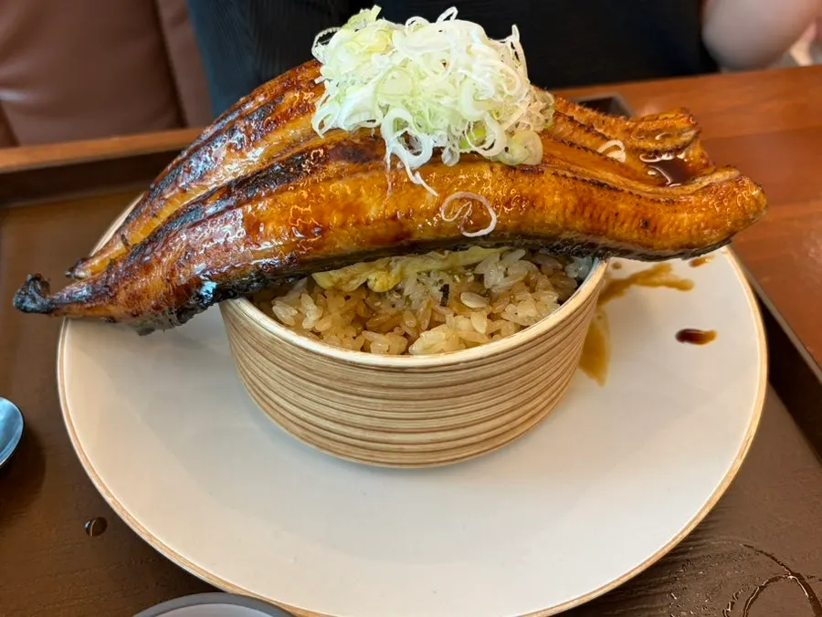 장어 한 마리가 통째로 올라간 우나기동