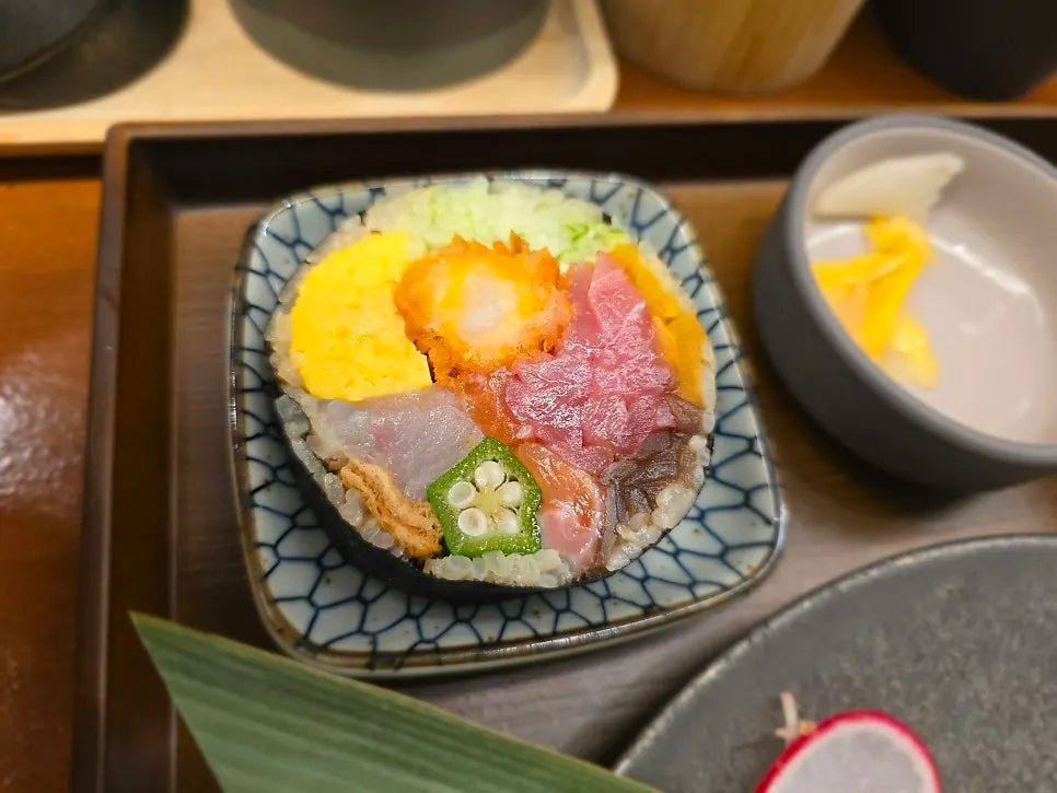 마구로마끼와 후토마끼 클로즈업