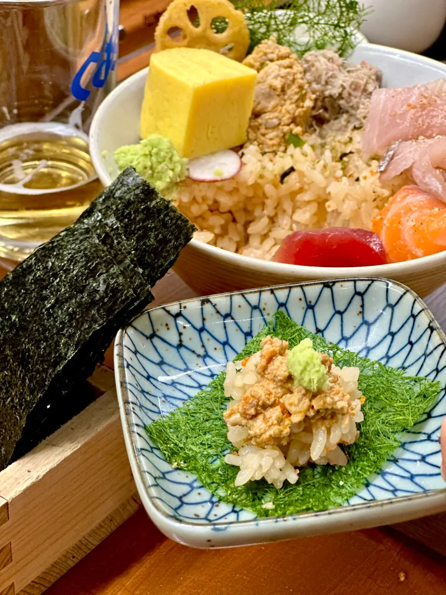 Kaisendon lunch with ankimo add-on at Ilpum Yeouido Branch