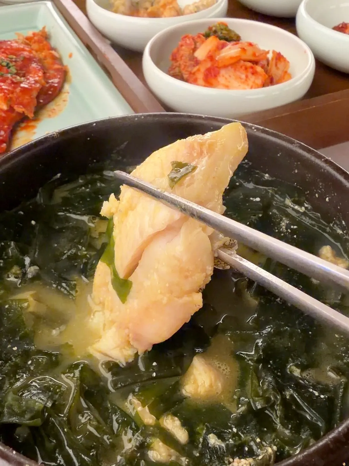 Signature dish at Haenon Miyeok Ilsan Direct Branch