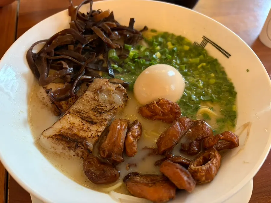 Extra noodle serving at Gyedan Ramen