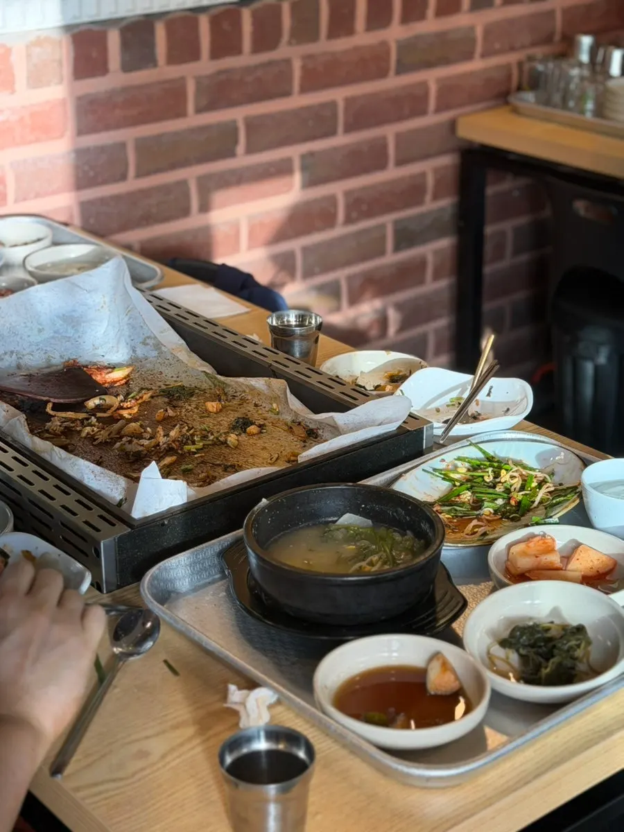 Fried rice shared by two people