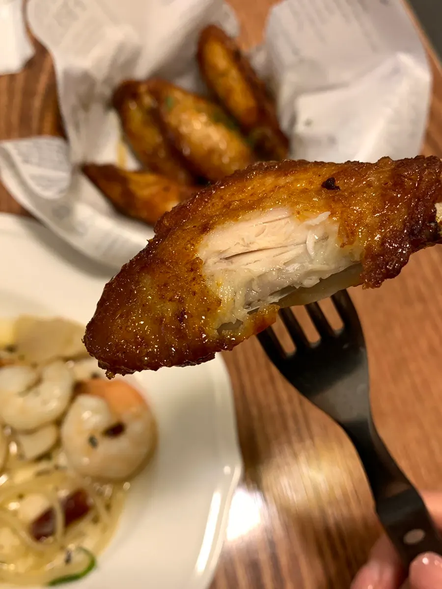 Sos aglio olio yang pekat