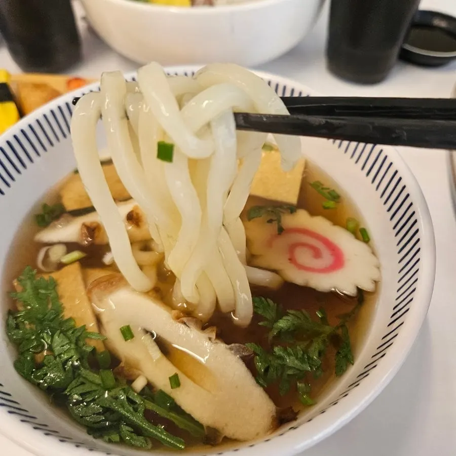 Squid sushi topped with seasoned abalone