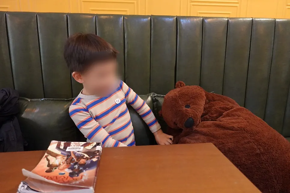 무릎담요가 준비된 라이크라이크 실내 자리