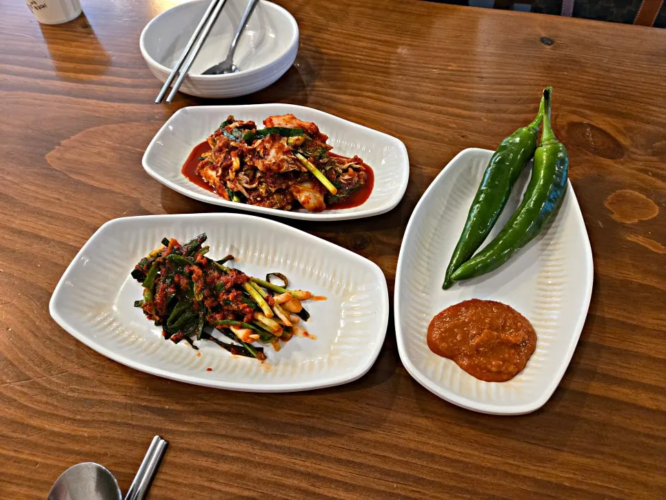 Daejong Kalguksu bossam menu