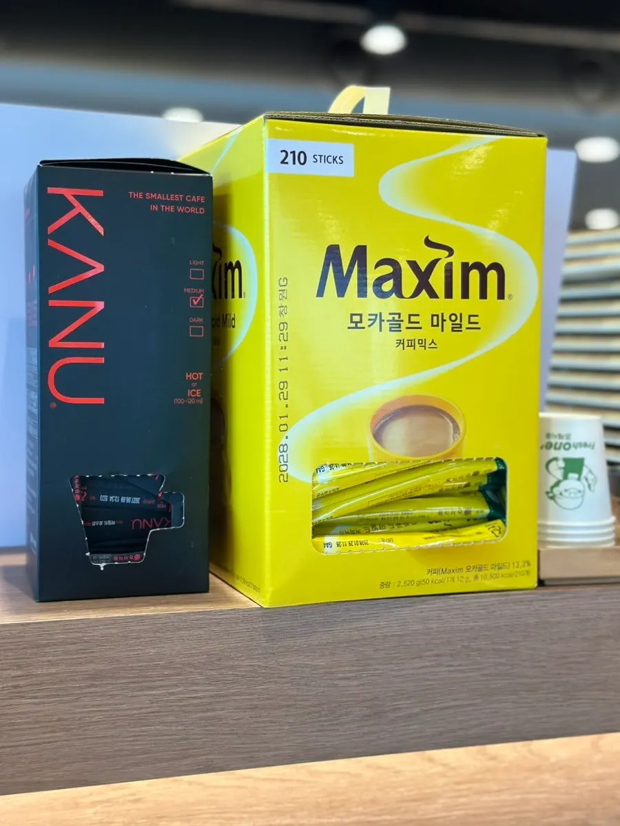 Góc cà phê tại quầy tự chọn