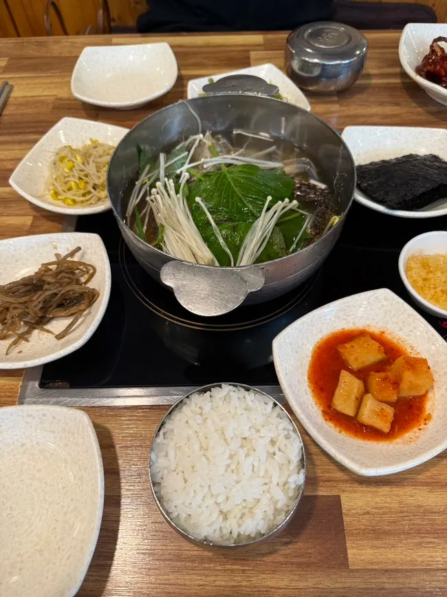 간장게장 무한리필 기본 한상