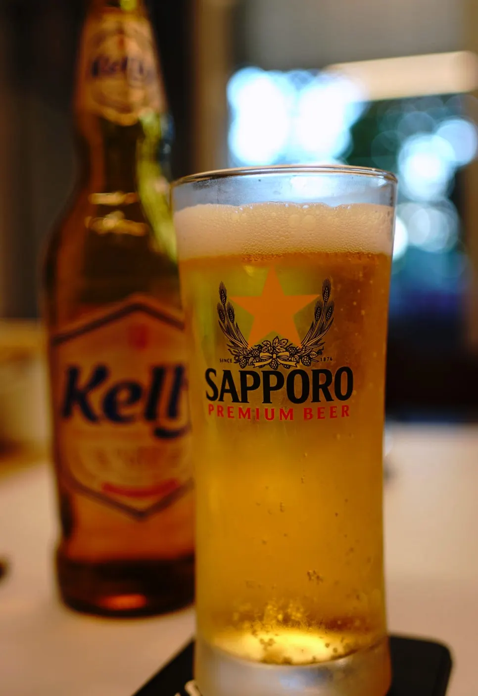 A cute Sapporo-shaped bottle opener