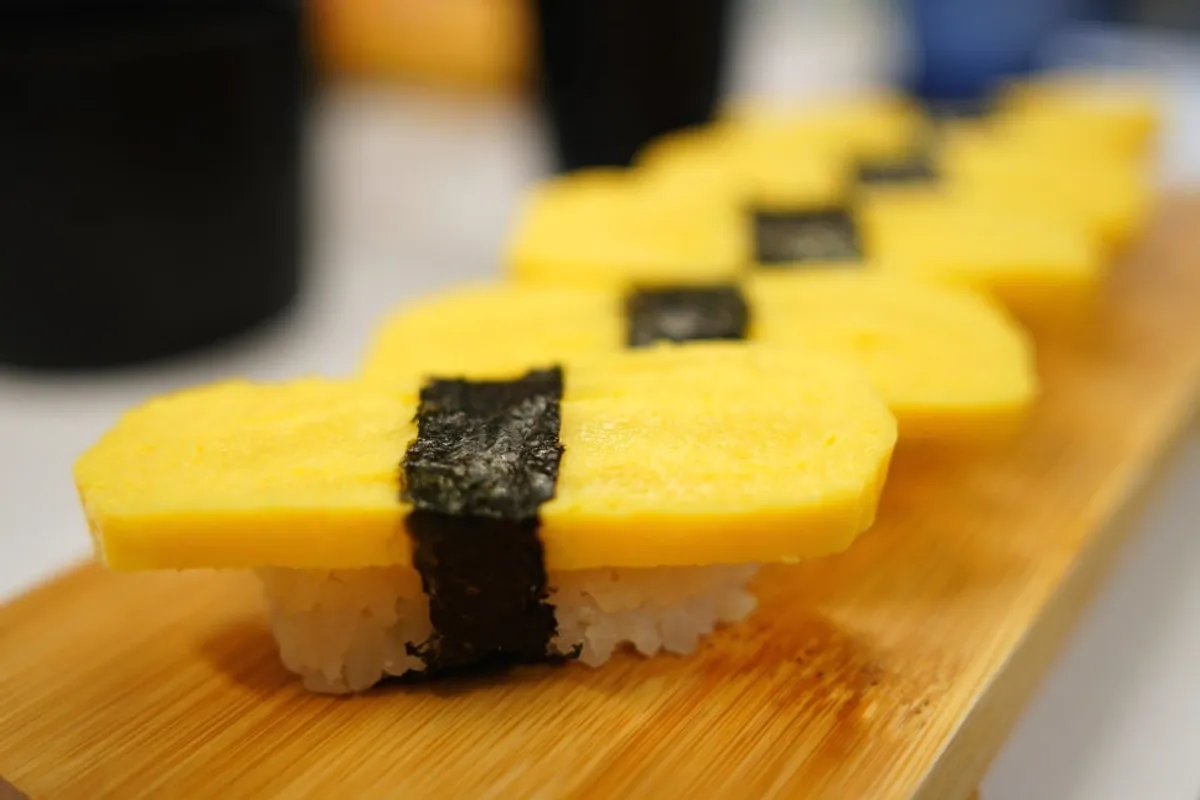 A full sushi spread at Hwangje Sushi Ilsan Main Branch