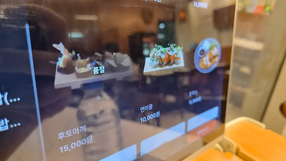 Neatly arranged restaurant table seating