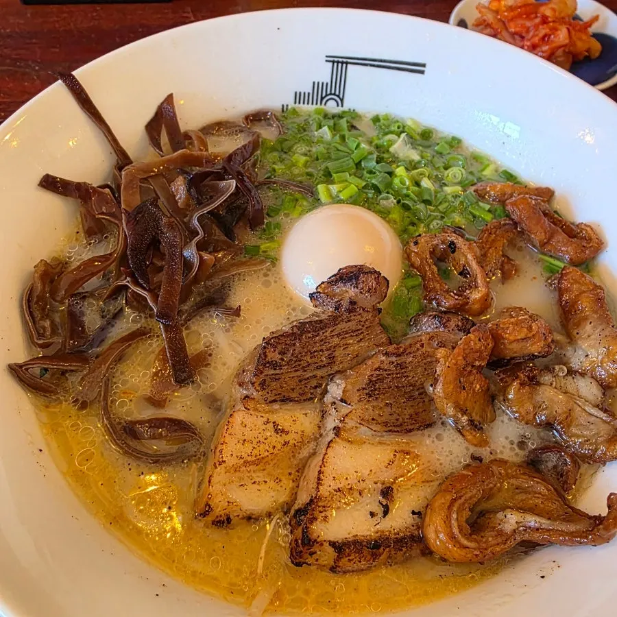 Gyedan Ramen and Motsu Ramen order