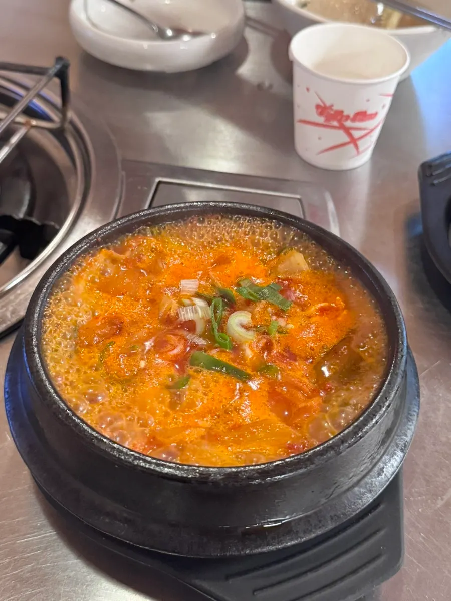 Fluffy steamed egg