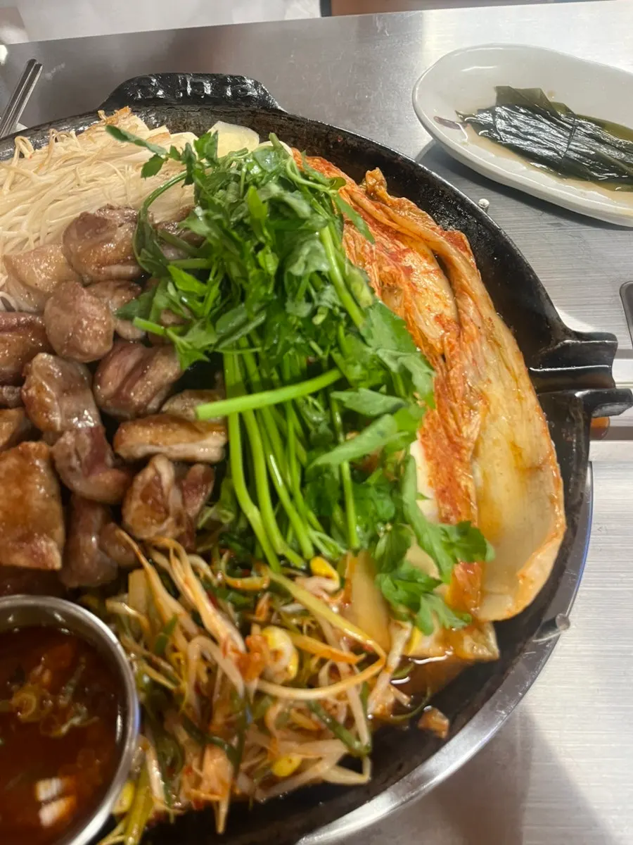Menu board at Imdaejang Daejeon Dunsan Branch