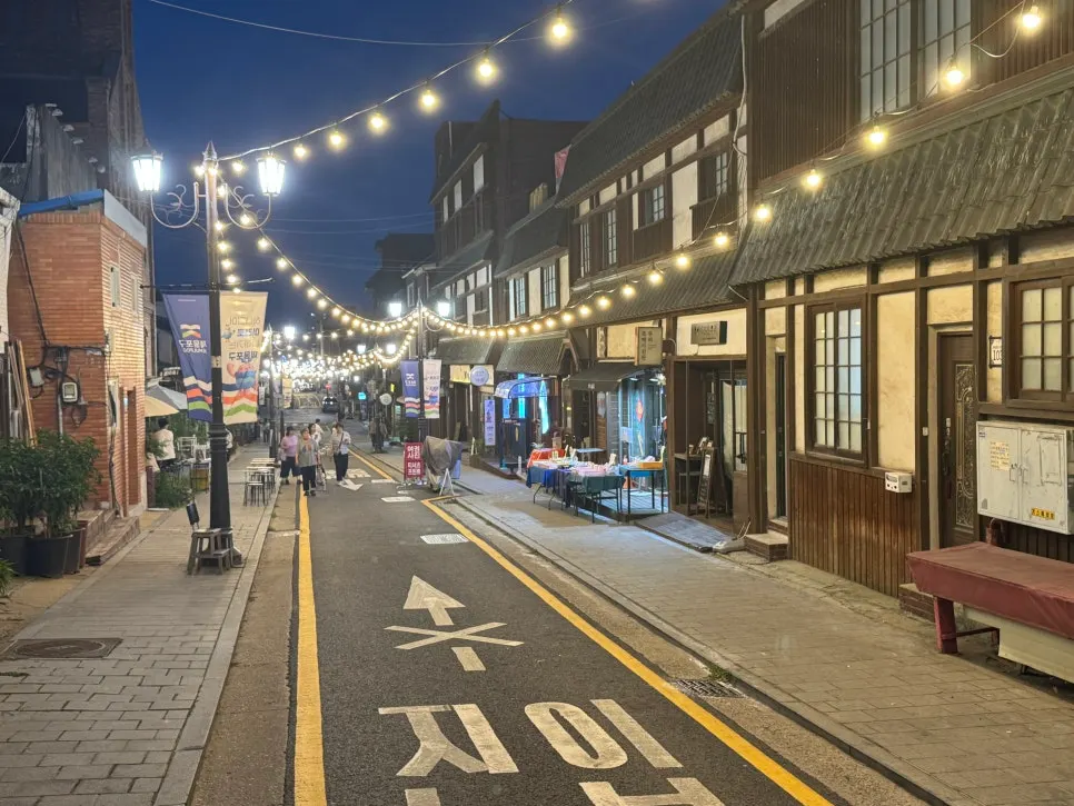 인천맥주 호랑이 저녁 분위기