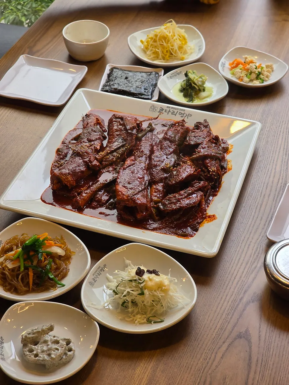 기본 매콤 명태조림 3인 한상차림