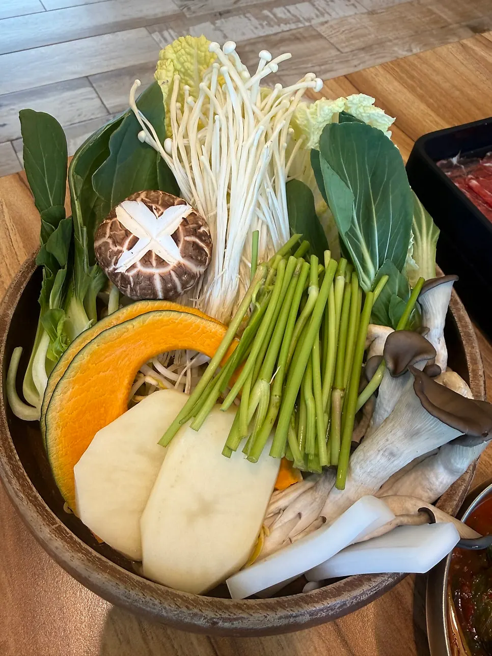 Refreshing salad served as an appetizer
