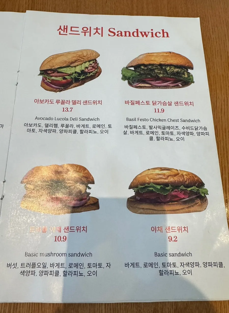 Ordered dishes at Withwich