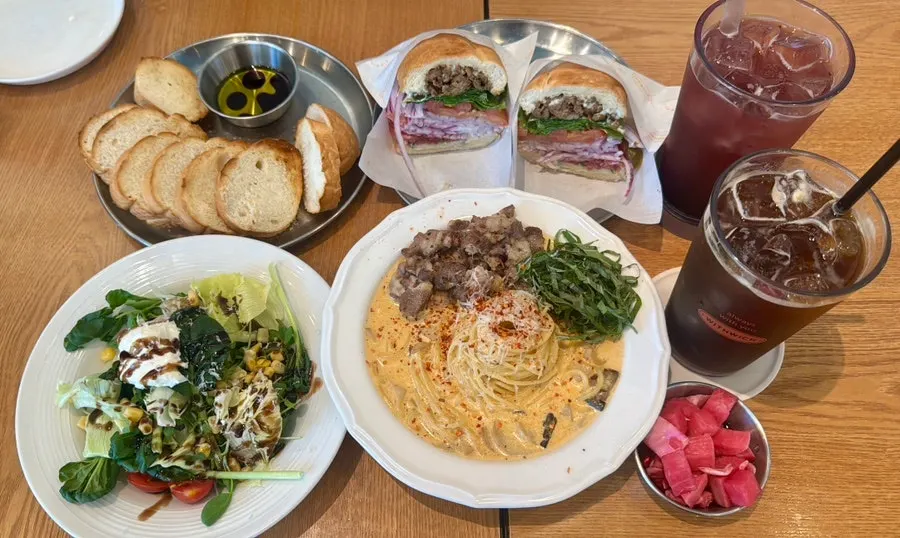 Finishing the meal at Withwich
