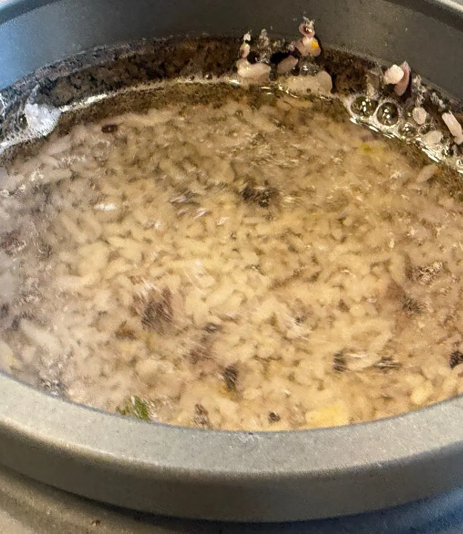 돌솥밥과 숭늉