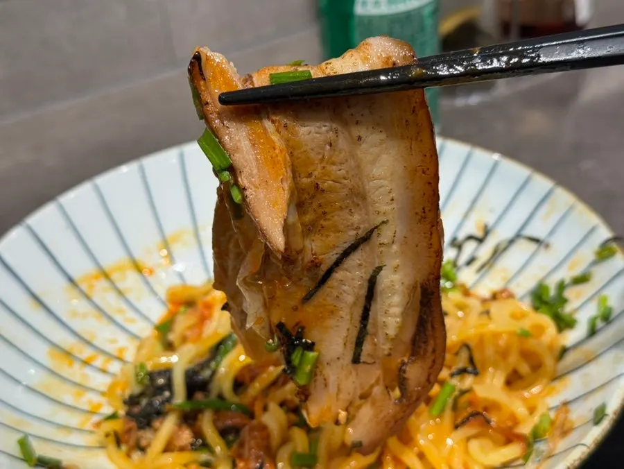 여름 신메뉴 통삼겹 마제소바
