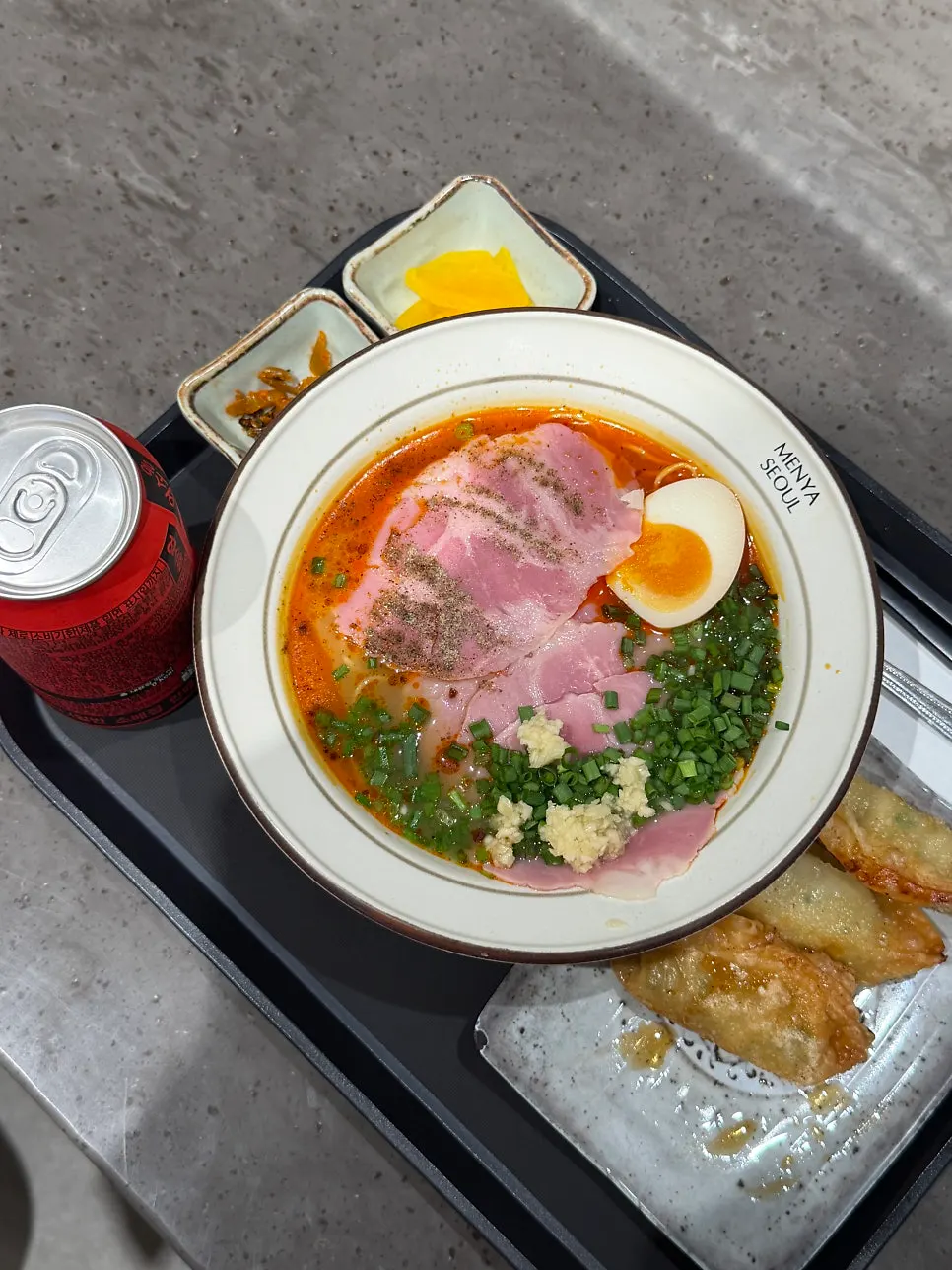 A bowl of jambon mara ramen