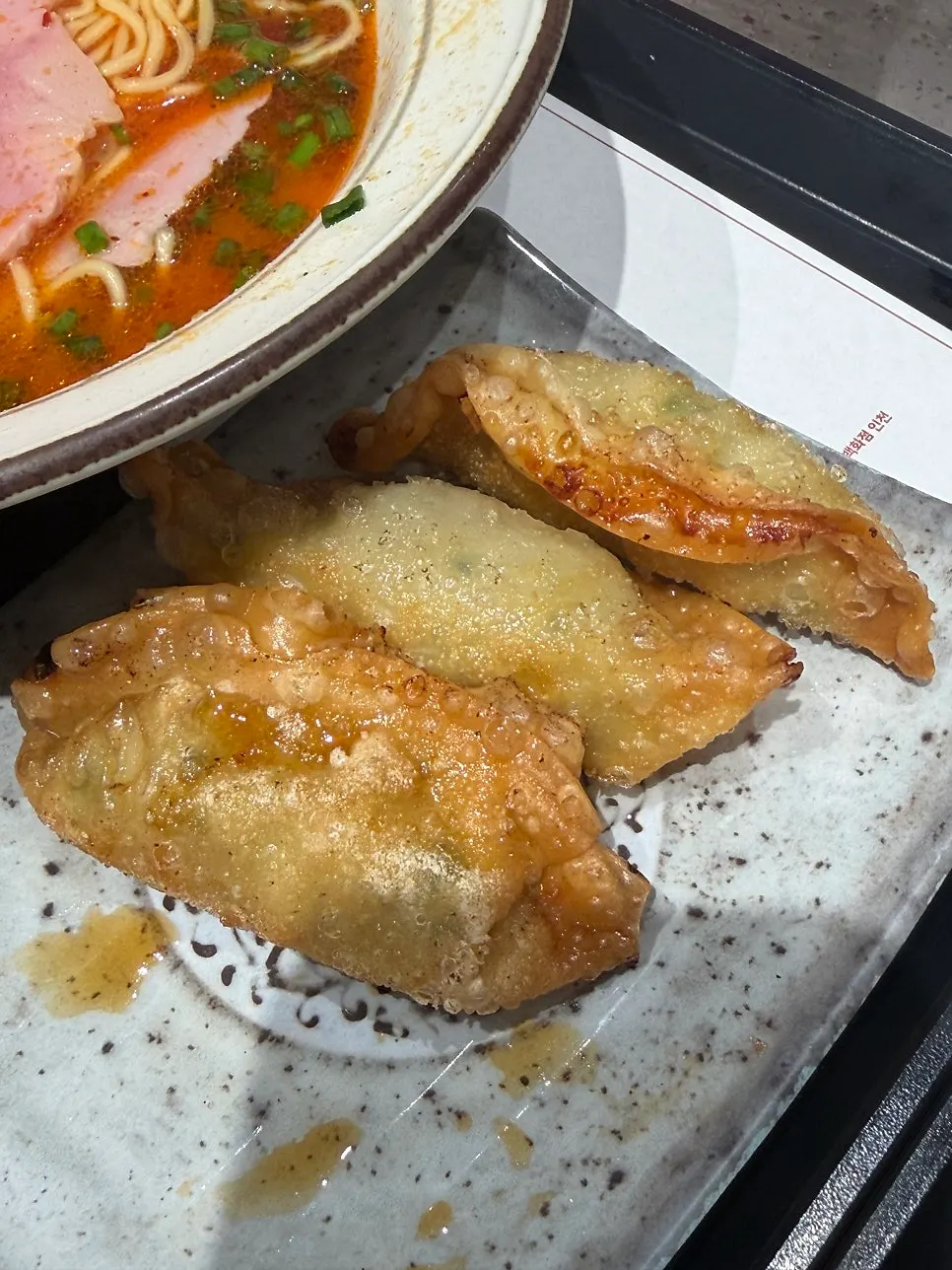 Gyoza and Coke set
