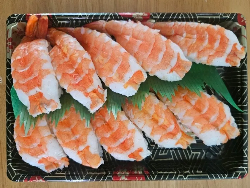 아이와 먹은 새우초밥