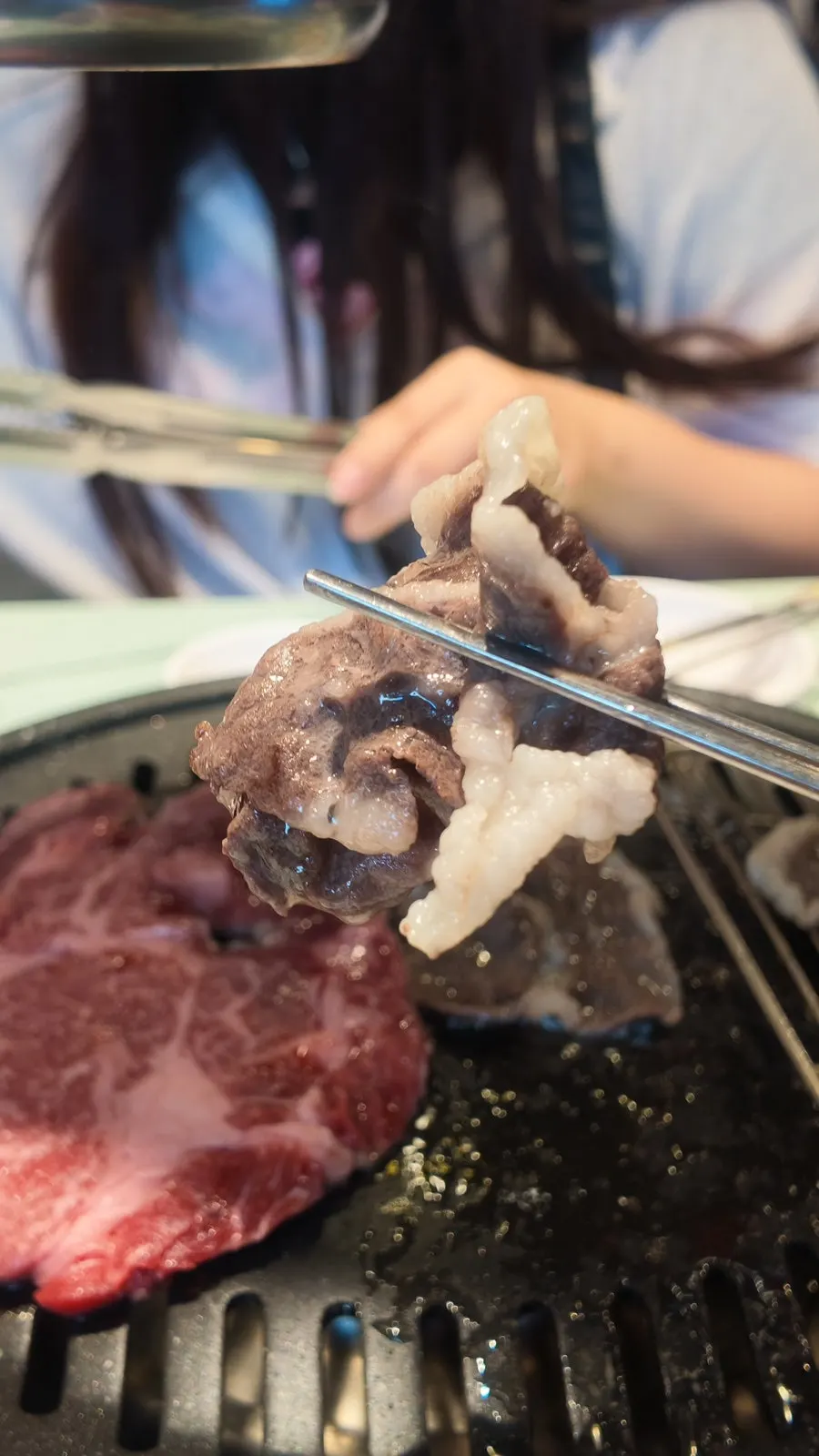 Marbled Korean beef
