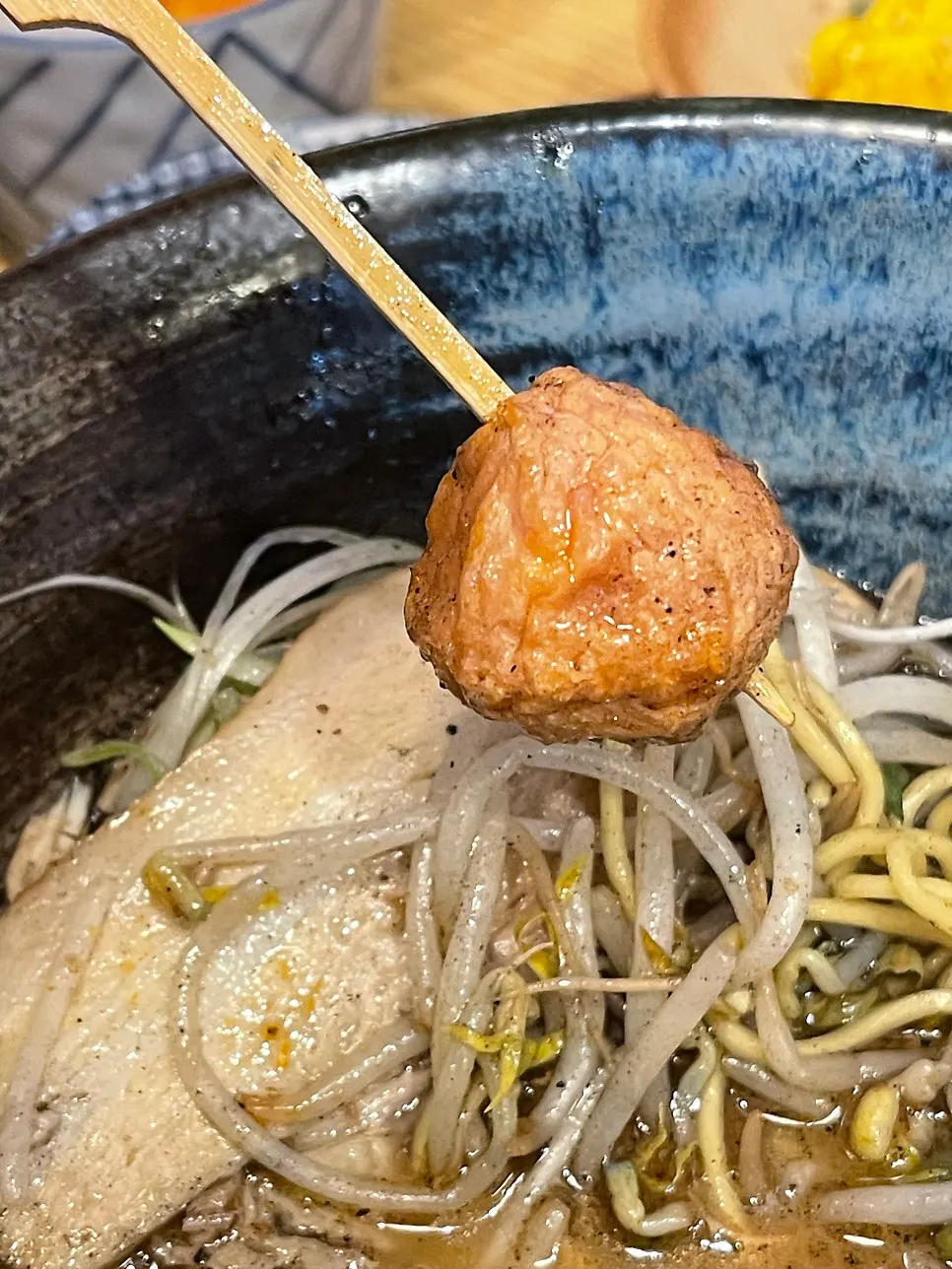 쿠마모토 스페셜 라멘 면과 고명