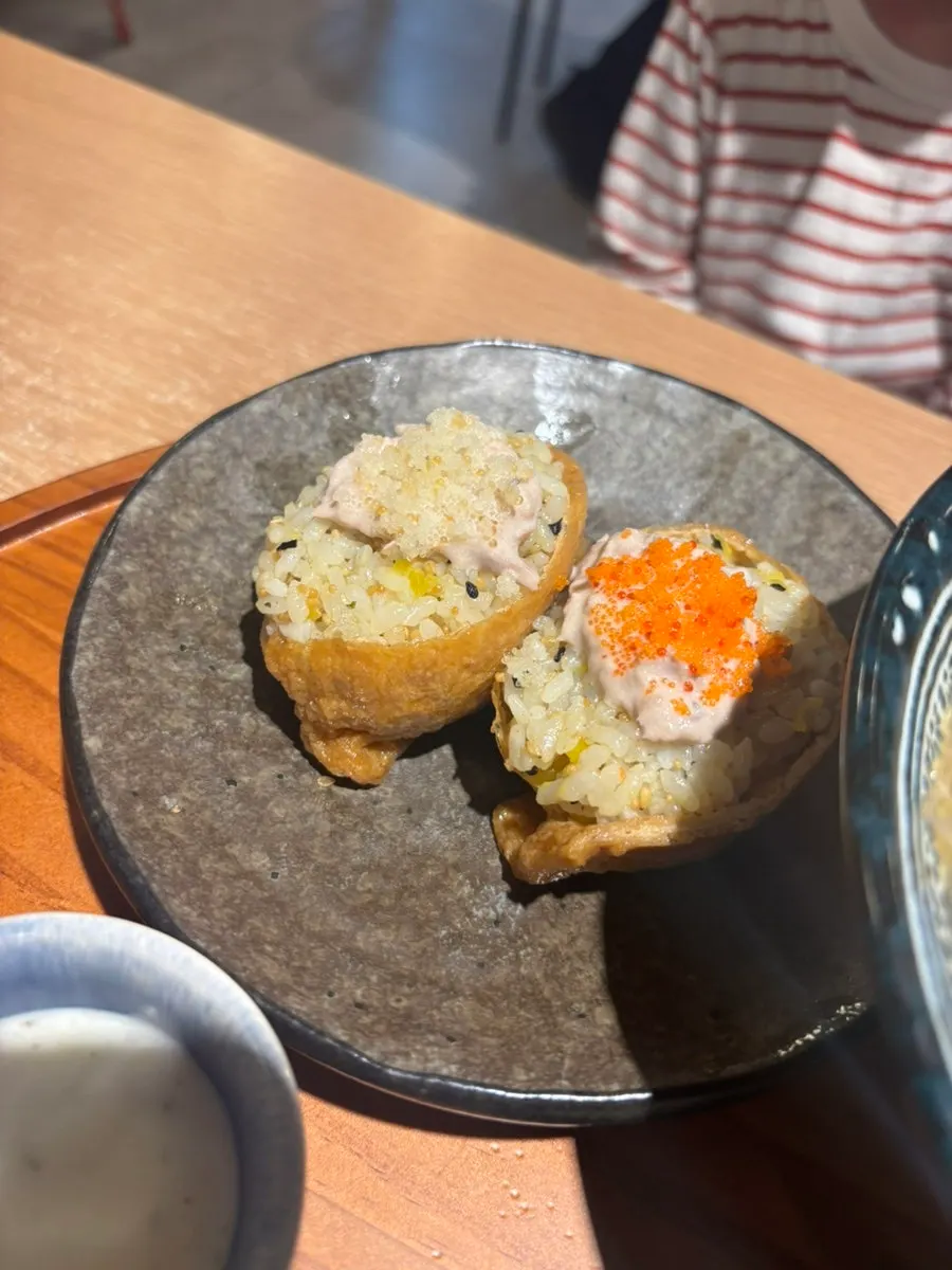 Soft-boiled egg on top of the ramen