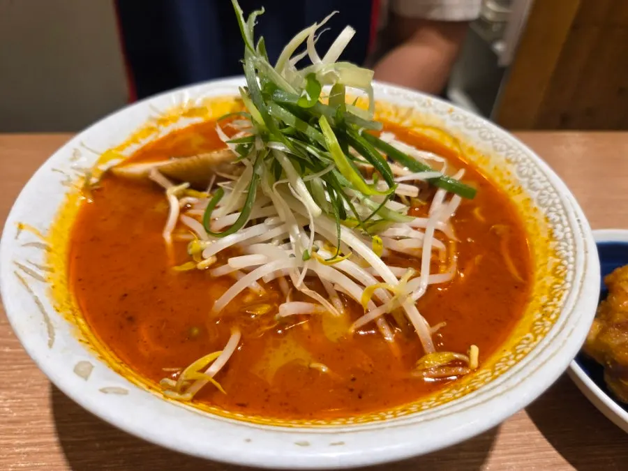 Korean-style ramen set and assorted katsu B set