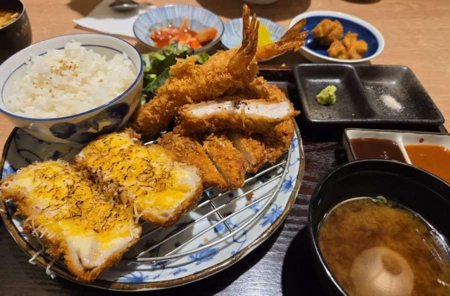 Freshly fried karaage