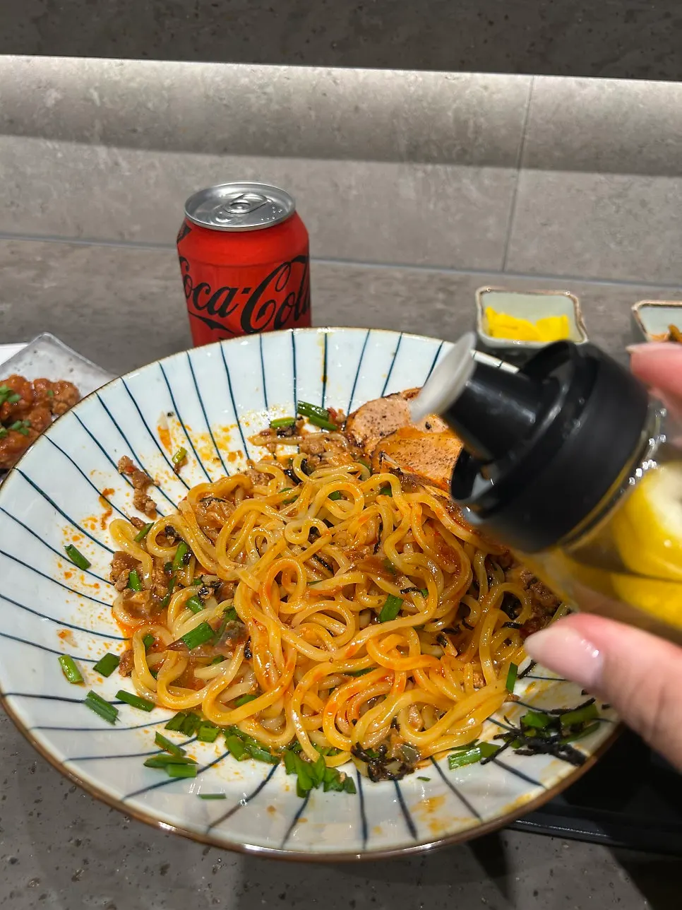 통삼겹 마제소바의 차슈