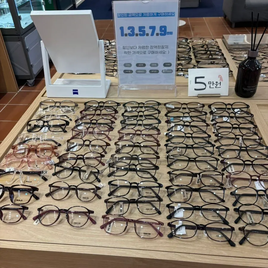 Glasses price range information