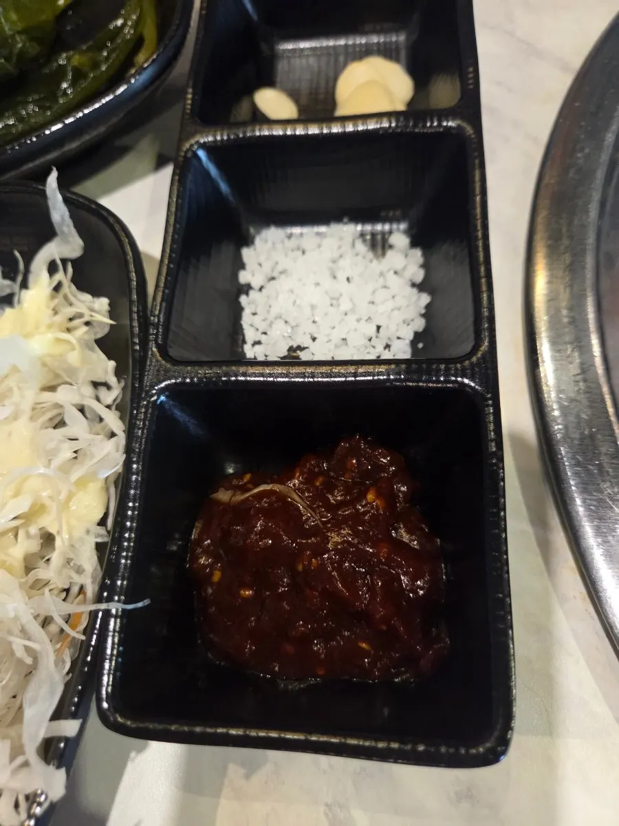 Jirisan black pork set