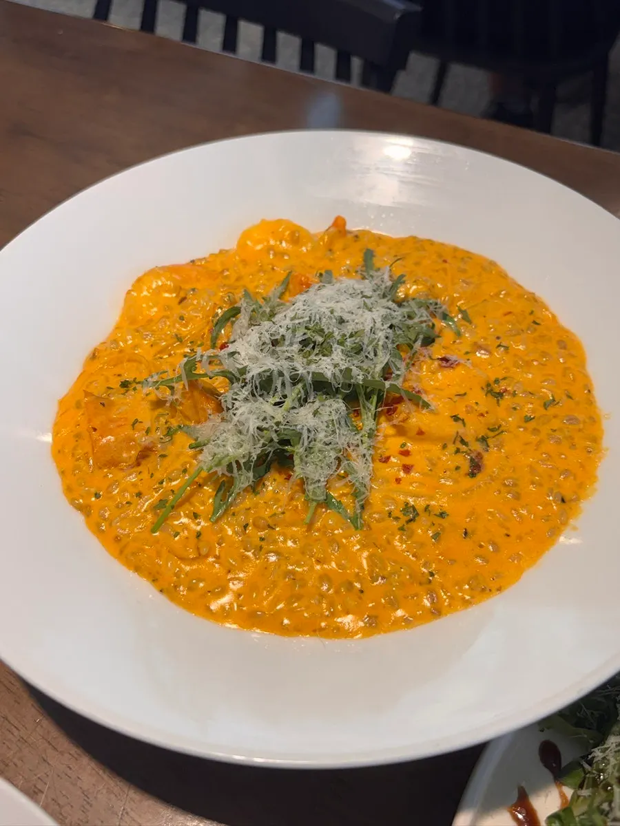 Generous brunch pasta lunch set at Eopu Kitchen near the Seohae District Office in Incheon