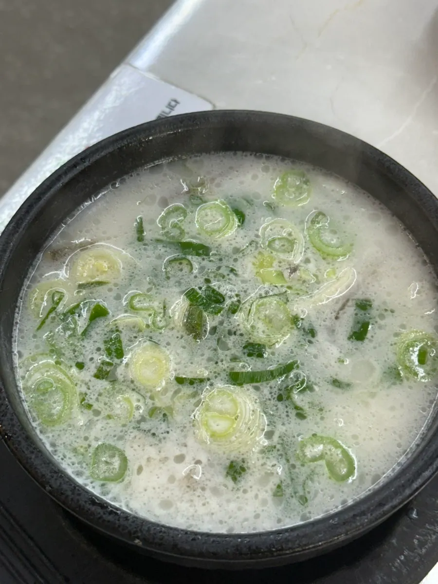 국밥과 해장국 메뉴 안내