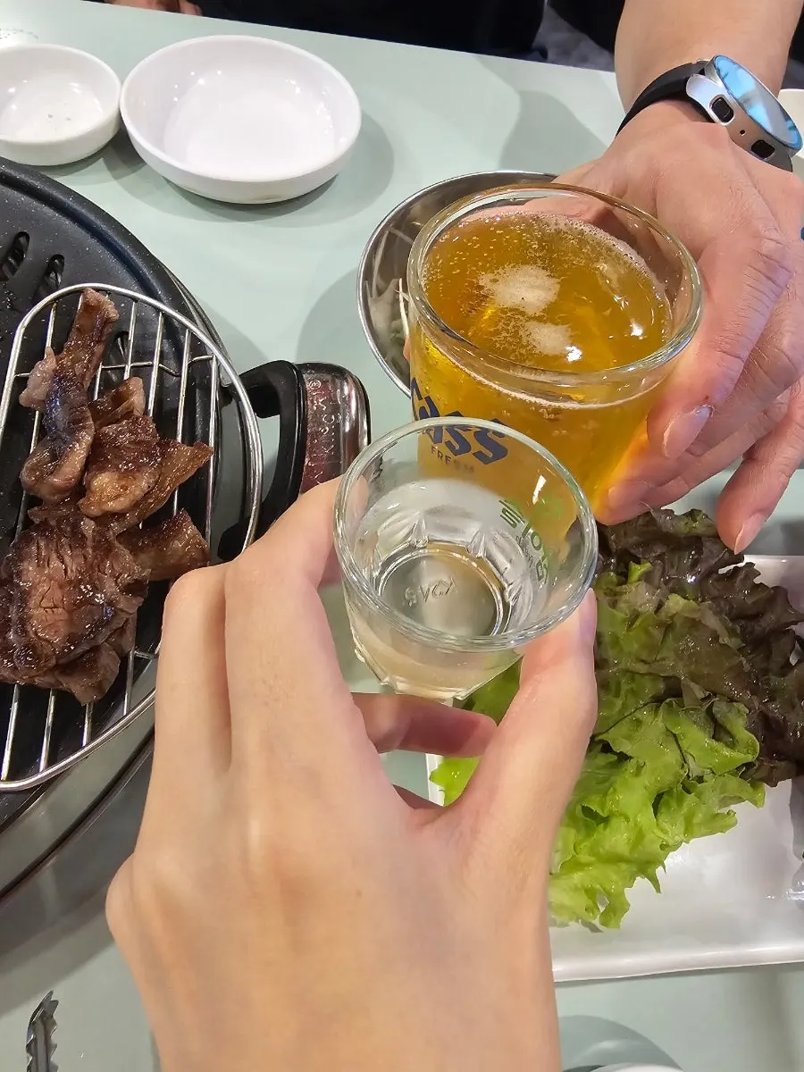 A piece of grilled skirt steak