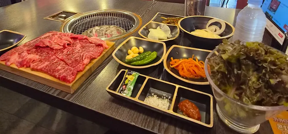 직접 끓인 찌개 육수 안내