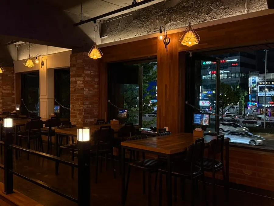 Softly lit indoor hall on Dalbitgwangjang's 2nd floor