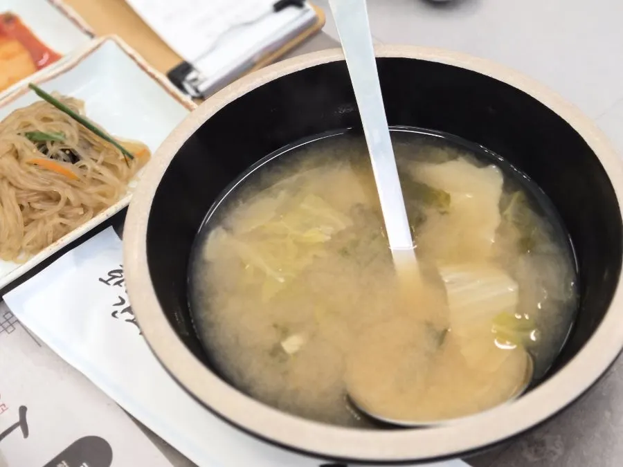 함께 나온 장국