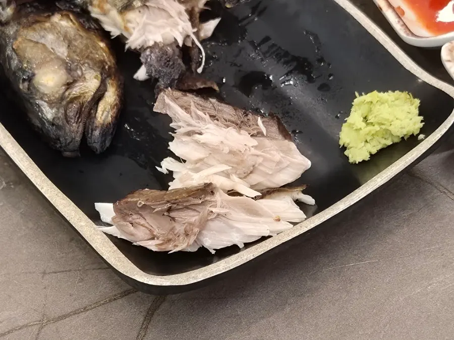 화덕에 구운 고등어구이 정식